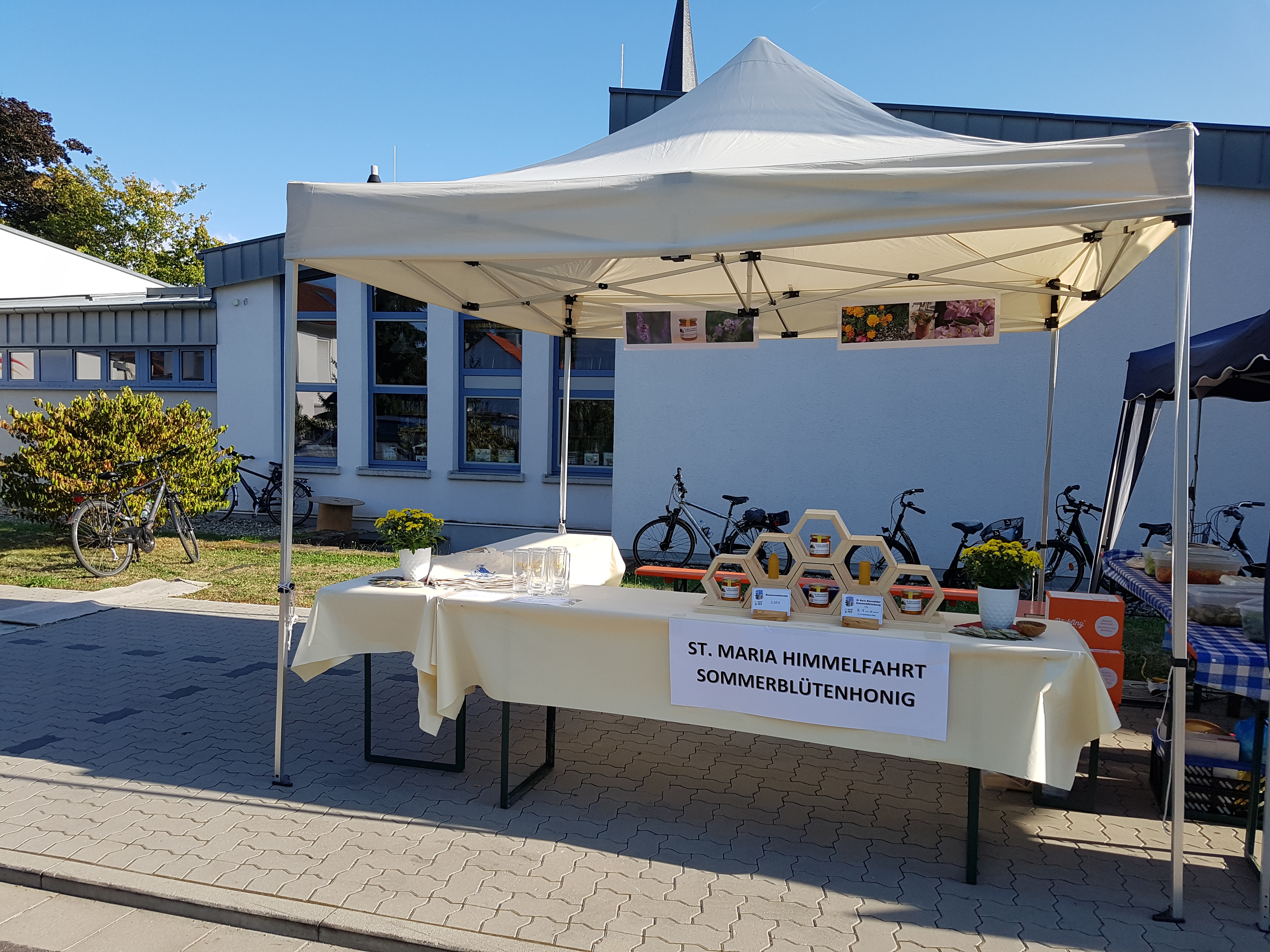 Mein Verkaufsstand vom Kirchbergfest 2019.